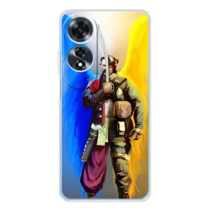 Чохол з картинкою (Патріотичний КОЗАК) на OPPO A60 (КОЗАК з крилами)