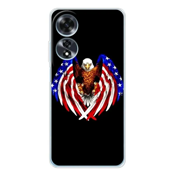 Чехол с рисунком «Крылья США» для OPPO A60
