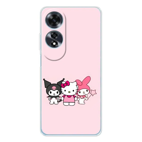 Чехол с рисунком «Куроми Мелоди Китти» для OPPO A60 Чехол с рисунком «Куроми Мелоди Китти» для OPPO A60