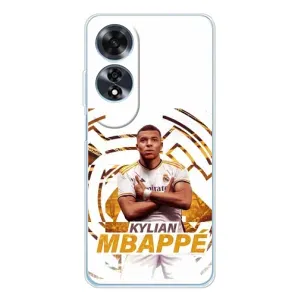 Чехол (TPU) с Футболистом на OPPO A60 (Мбаппе Реал)