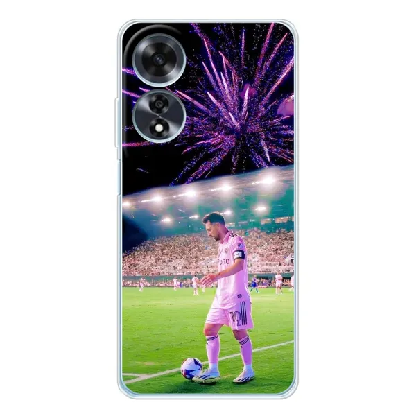 Чехол с рисунком «Месси в Майами» для OPPO A60