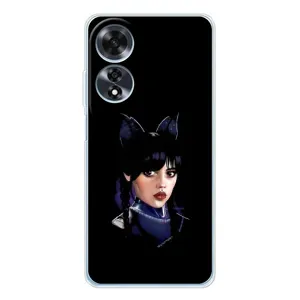 Чохол з картинкою Венсдей на OPPO A60 (Мила Венсдей)