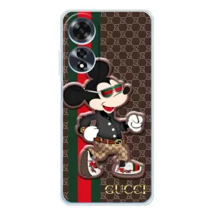 Чохли бренд ГУЧЧІ для OPPO A60 (Маус Гуччи)