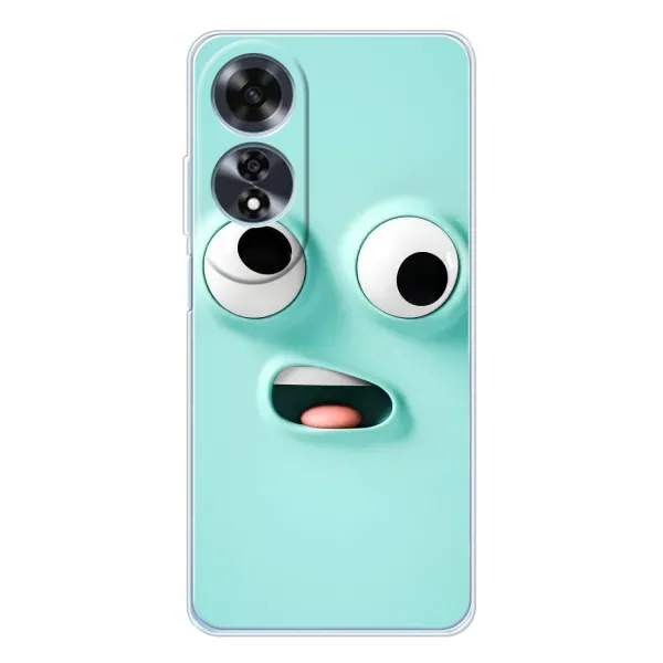 Чехол с рисунком «Забавное мятное лицо» для OPPO A60 Чехол с рисунком «Забавное мятное лицо» для OPPO A60