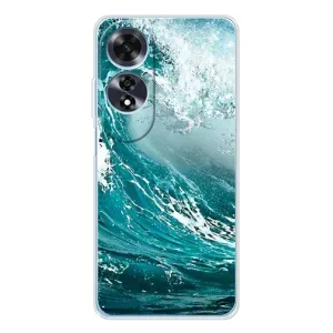 Летний Чехол на OPPO A60 (Морская волна)