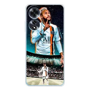 Силиконовый Чехол OPPO A60 (Неймар ПСЖ)