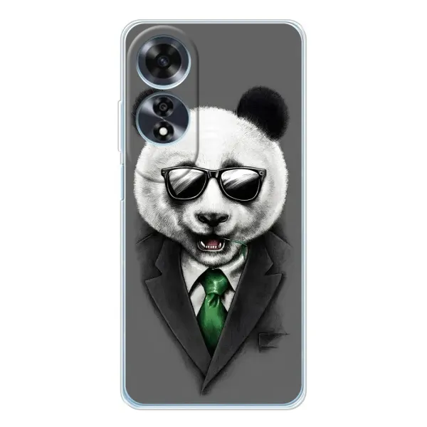Чехол с рисунком «Панда в очках» для OPPO A60 Чехол с рисунком «Панда в очках» для OPPO A60