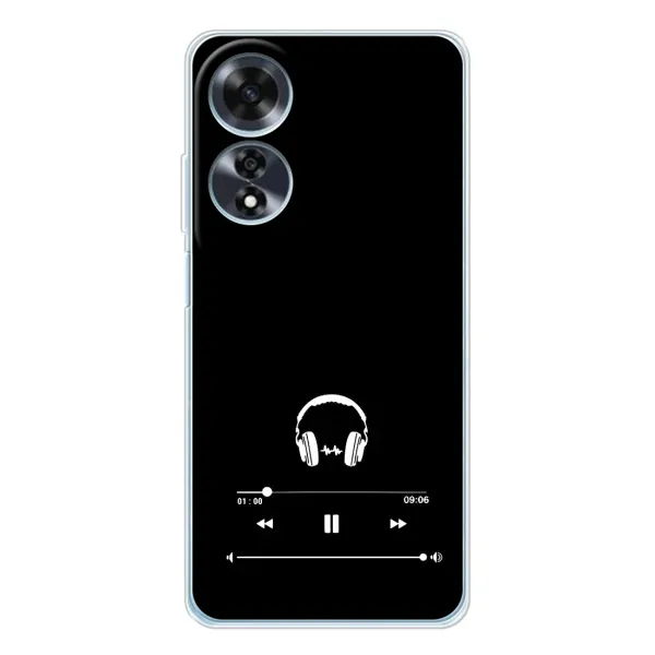 Чехол с рисунком «Плеер» для OPPO A60 Чехол с рисунком «Плеер» для OPPO A60
