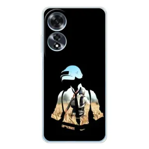 Чохол з картинкою "Герой Pubg" на OPPO A60 (Пубг мен)