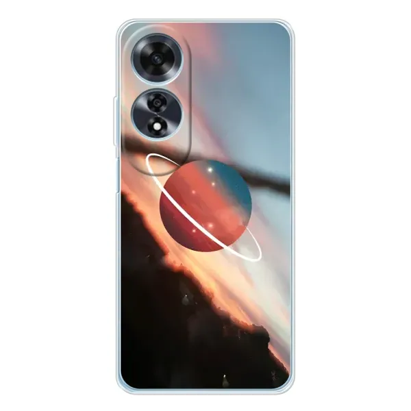 Чехол с рисунком «Сатурн» для OPPO A60 Чехол с рисунком «Сатурн» для OPPO A60