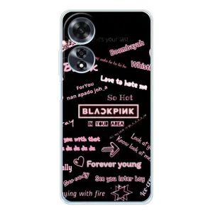 Чехлы с картинкой для OPPO A60 (Стиль блэкпинг)