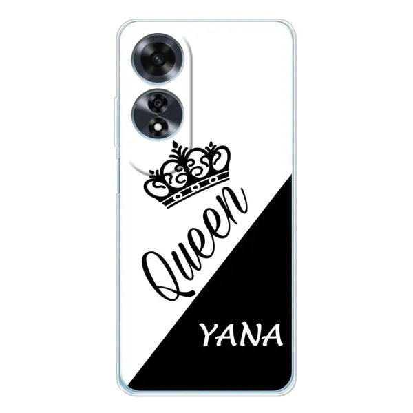 Чехол с рисунком «YANA» для OPPO A60