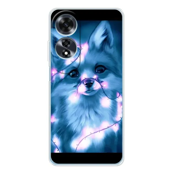 Чехол с рисунком «Яркая Лиса» для OPPO A60 Чехол с рисунком «Яркая Лиса» для OPPO A60