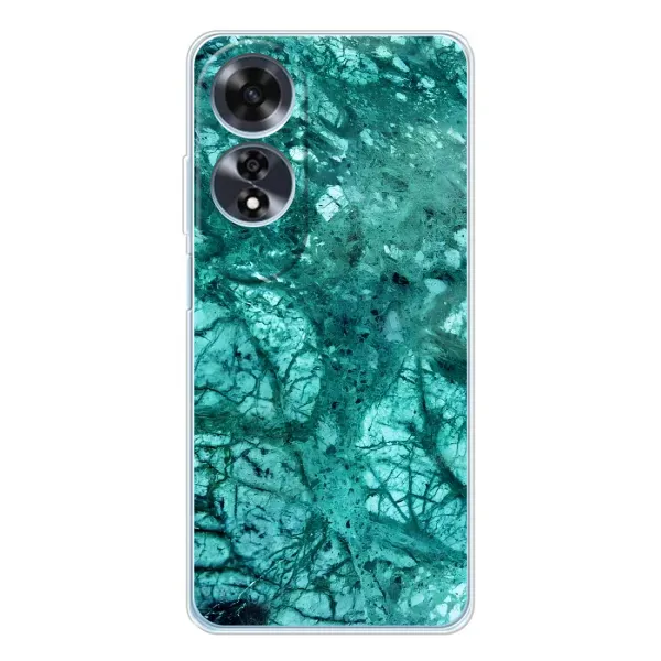 Чехол с рисунком «Зеленый мрамор» для OPPO A60 Чехол с рисунком «Зеленый мрамор» для OPPO A60