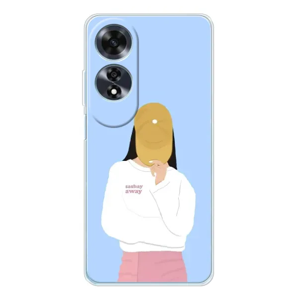 Чехол с рисунком «Желтая кепка» для OPPO A60 Чехол с рисунком «Желтая кепка» для OPPO A60