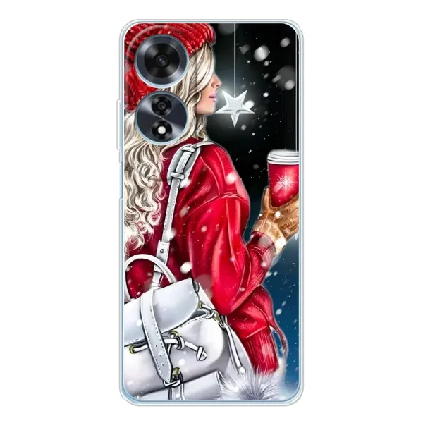 Чехол с рисунком «Зима пришла» для OPPO A60