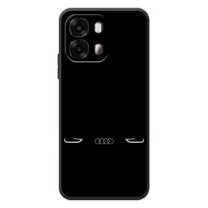 Силіконовий бампер з картинкою машини на OPPO A6s (Сілует Audi)