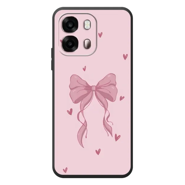 Чехол с рисунком «Бант на розовом» для OPPO A6s Чехол с рисунком «Бант на розовом» для OPPO A6s
