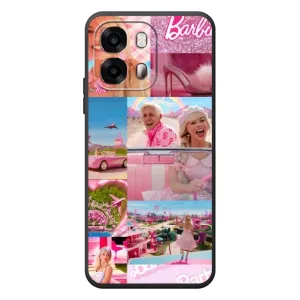 Силиконовый Чехол Барби Фильм на OPPO A6s (Барби стиль)