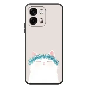 Чохол на тематику: Коти для OPPO A6s (Білий котик)