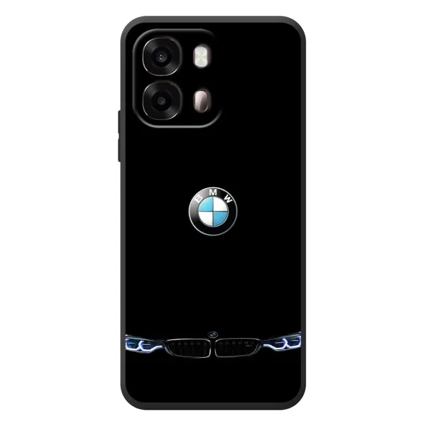 Чехол с рисунком «Черный BMW» для OPPO A6s
