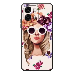 Чохол з картинкою Модні Дівчата OPPO A6s (Дівчина в окулярах)
