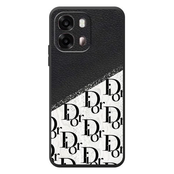 Чехол с рисунком «Диор» для OPPO A6s