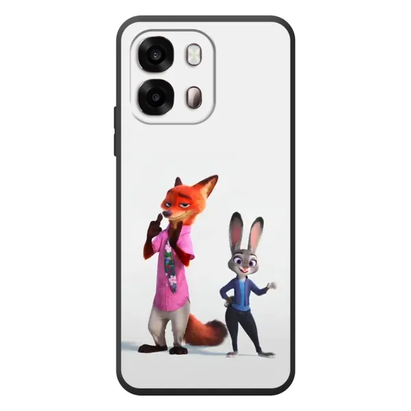 Чехол с рисунком «Джуди и Ник» для OPPO A6s Чехол с рисунком «Джуди и Ник» для OPPO A6s