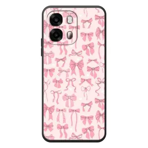 Чехол банты для OPPO A6s (Фон бантики)