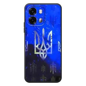 Чехол Укр Символика для OPPO A6s (Герб)