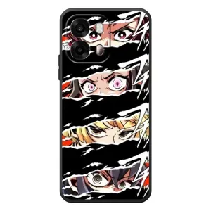 Силиконовые чехлы с глазами Anime для
ОПО A6с
(Глаза на чорном)