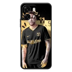 Силиконовый Чехол OPPO A6s (Gold Neymar)