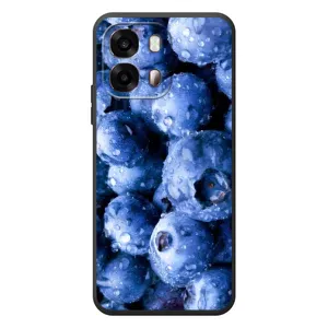Чехол с изображением вкусной еды для OPPO A6s (Голубика)