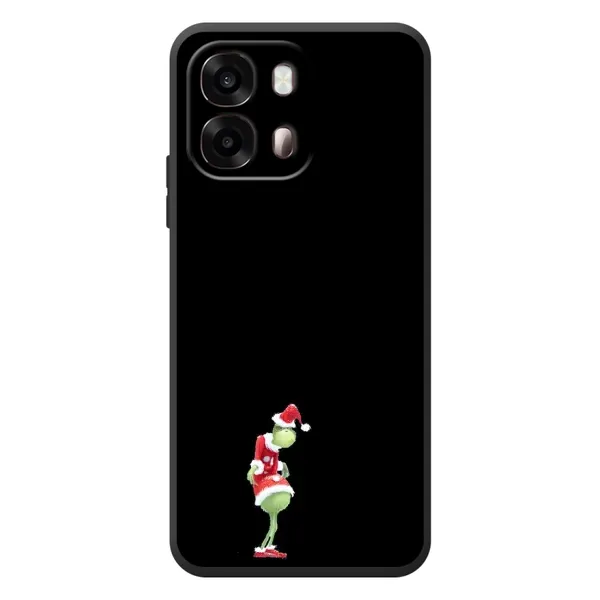 Чехол с рисунком «Гринч на чорном» для OPPO A6s