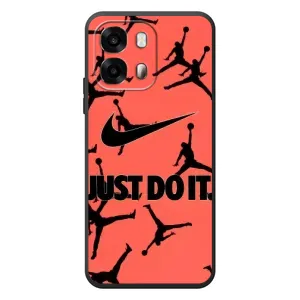 Силиконовый Чехол Nike Air Jordan на
ОПО A6с
(Just Do It)