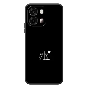 Чехол с картинками на черном фоне для OPPO A6s (Книжки)