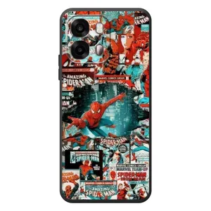 Чехол Супергерой Человека Паука на OPPO A6s (Комиксы Человек Паук)