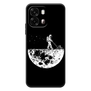 Силіконовый Чохол з принтом "Космонавти" на OPPO A6s (Космонавт)