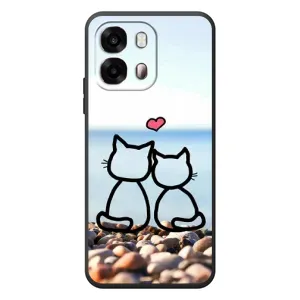 Силіконові Чохли Коханій людині для OPPO A6s (Котейки)