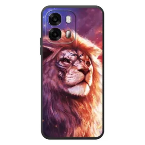 Чохол з картинкою на OPPO A6s (Кольоровий ЛЕВ)