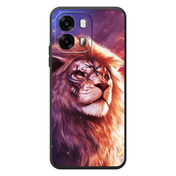 Чехол с рисунком «Красочный ЛЕВ» для OPPO A6s Чехол с рисунком «Красочный ЛЕВ» для OPPO A6s