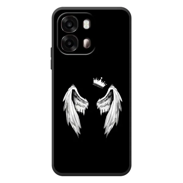 Чехол с рисунком «Крылья и корона» для OPPO A6s Чехол с рисунком «Крылья и корона» для OPPO A6s
