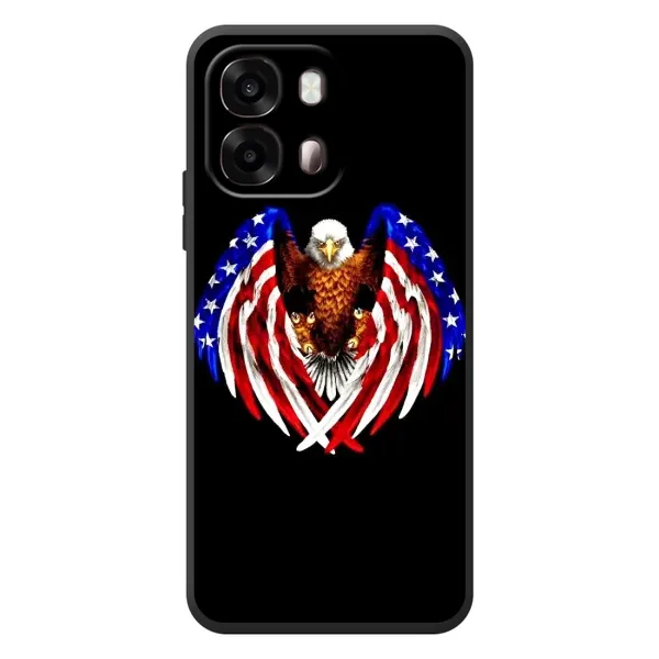 Чехол с рисунком «Крылья США» для OPPO A6s Чехол с рисунком «Крылья США» для OPPO A6s