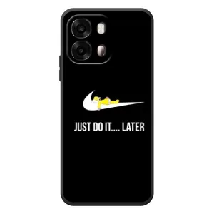 Силиконовый Чехол на OPPO A6s с картинкой Nike (Later)