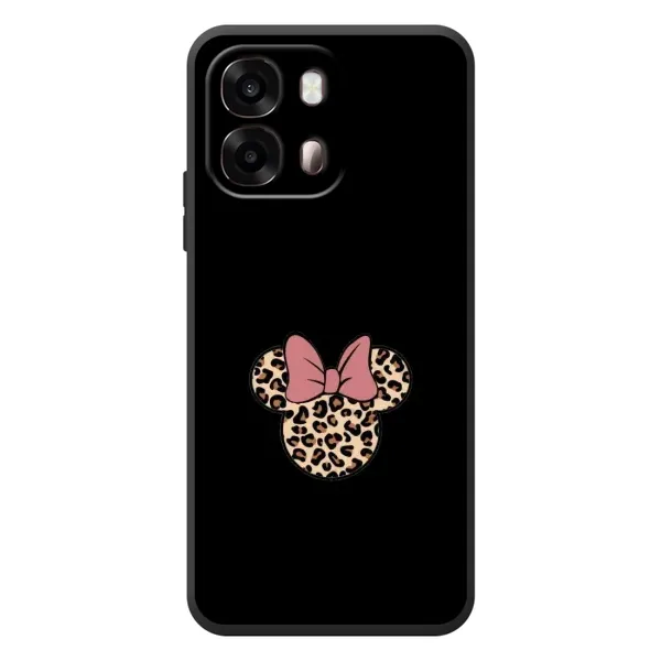 Чехол с рисунком «Леопардовая Минни» для OPPO A6s