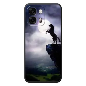 Чохли з зображенням різних тварин на OPPO A6s (Кінь)