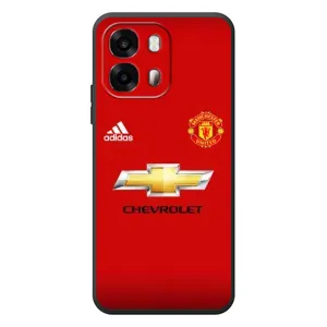 Силиконовые Чехлы принт Футбол на OPPO A6s (Man United)