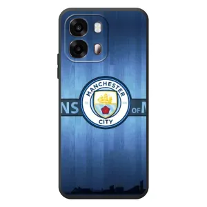 Силиконовые Чехлы принт Футбол на OPPO A6s (ManCity)