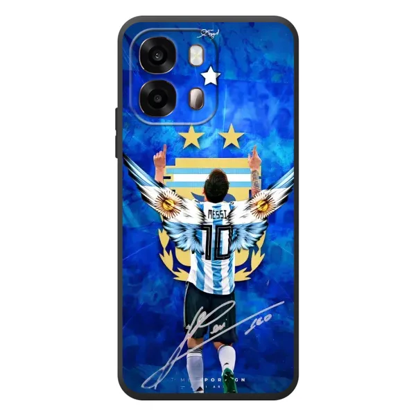 Чехол с рисунком «Месси Аргентина» для OPPO A6s