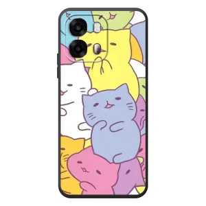 Бампер з зображенням Котиків для
ОРО A6s
(Милі котики)